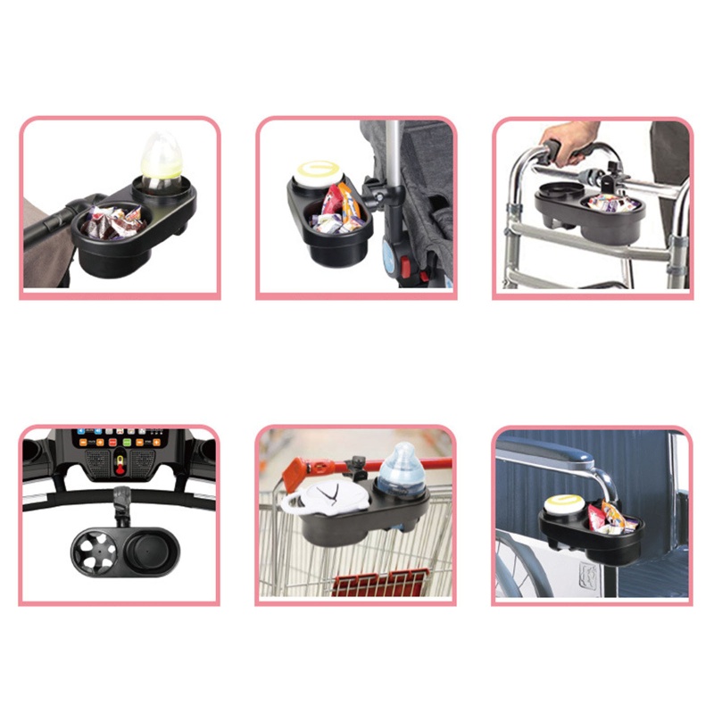 Giá Đỡ Cốc Nước Gắn Xe Đẩy Em Bé Tiện Dụng