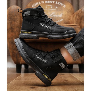 Giày Boot Nam Cổ Cao Retro GN317-GN318