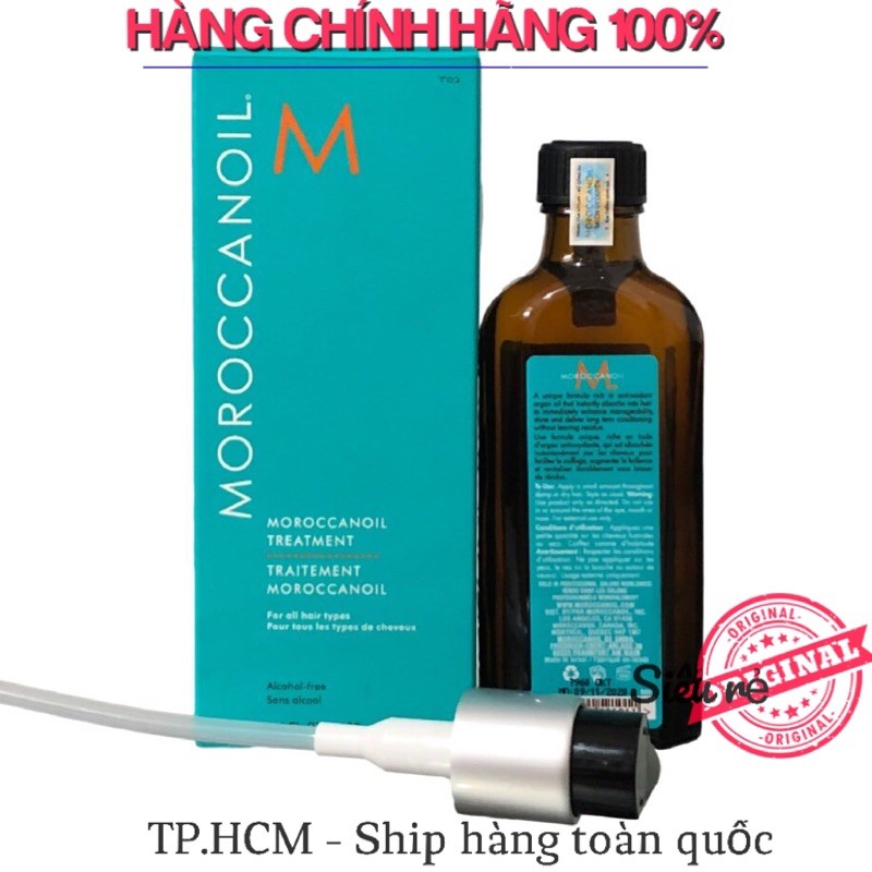[Chính hãng] [Siêu rẻ] Tinh dầu dưỡng tóc Moroccanoil Treatment 100ml chính hãng | BigBuy360 - bigbuy360.vn