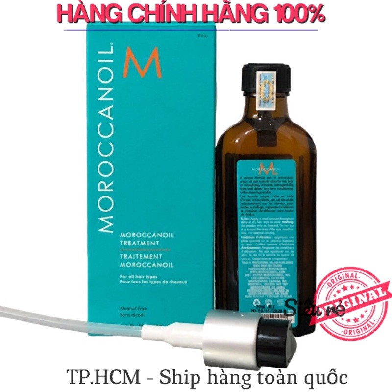 [Chính hãng] [Siêu rẻ] Tinh dầu dưỡng tóc Moroccanoil Treatment 100ml chính hãng