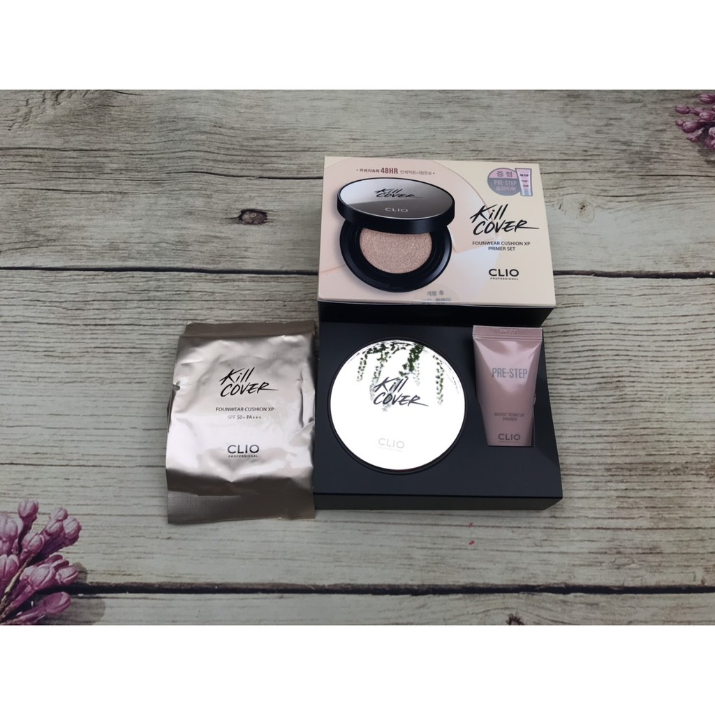 SET PHẤN NƯỚC CLIO KILL COVER FOUNDWEAR CUSHION XP | BigBuy360 - bigbuy360.vn