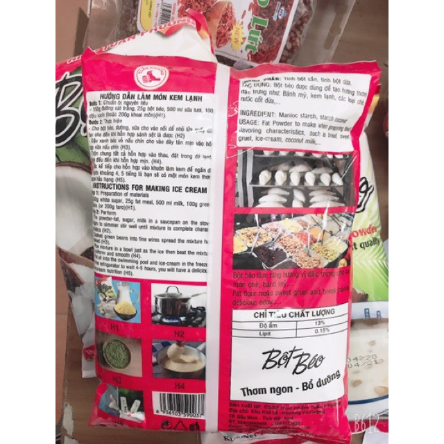 Bột kem béo Tuấn Phương gói 1kg hàng chất lượng