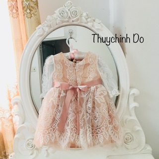 Đầm ren công chúa cao cấp cho bé 