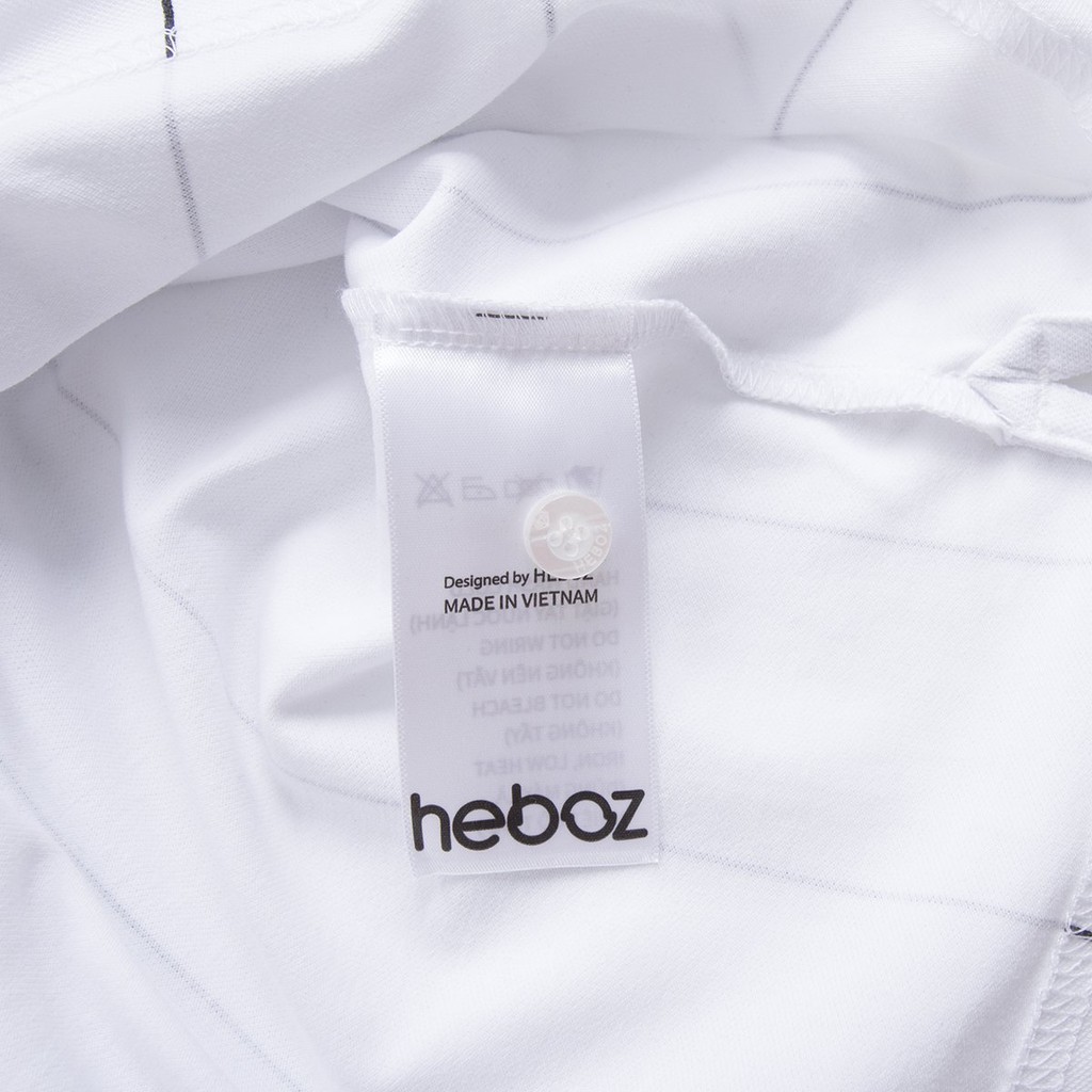 Áo thun nam có cổ - Polo HEBOZ sọc phối Raglan - chất cotton pha mịn mát cao cấp 3M - 00000648