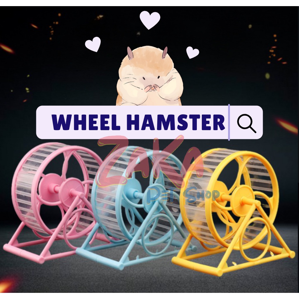 Vòng chạy nhựa cho chuột hamster