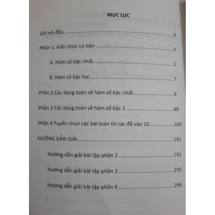 Sách – Luyện thi vào lớp 10 môn Toán chuyên đề hàm số
