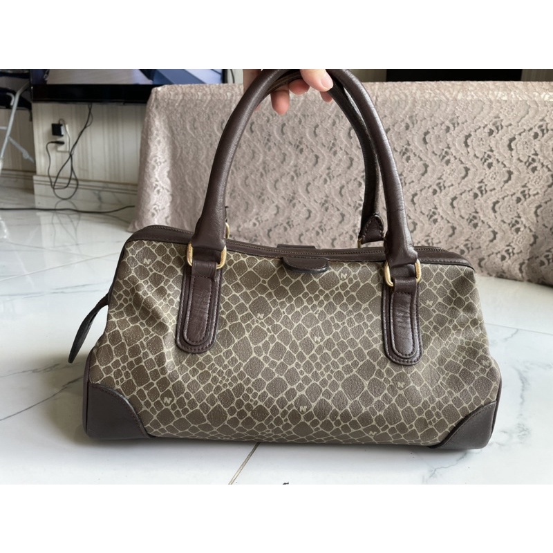 Lc65 Túi si tuyển da thật Nina Ricci dáng doctor