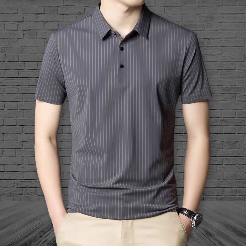 Áo polo nam sọc kẻ cao cấp cực sang trọng - SIÊU HOT 2022