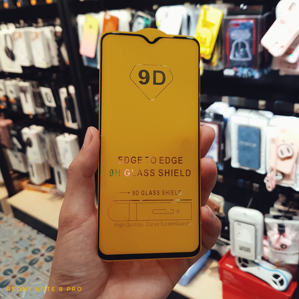 Kính Cường lực Xiaomi Redmi Note 9/ Redmi10X, Note 9S, Note 8/ 8 PRO Full Màn Hình Siêu Bền