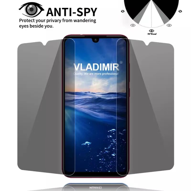 Bảo Vệ  màn hình Cho Kính Cường Lực chống nhìn trộm Samsung Galaxy A22 A52 A72 A51 A71 A50 A70 A20 A30 A01 A10 A10S A20S J4 J6 Plus A7 2018