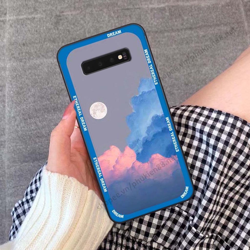 Ốp Samsung S10 / S10 5G / S10 Plus / S10+ hình vũ trụ, mountain, cloud phong cách cá tính