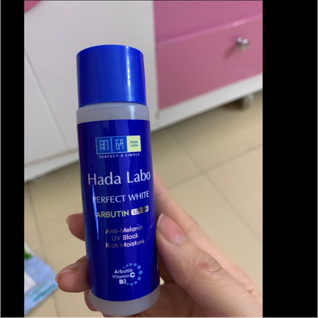 Dung dịch dưỡng trắng vượt trội lotion Hada labo Perfect White 40ml