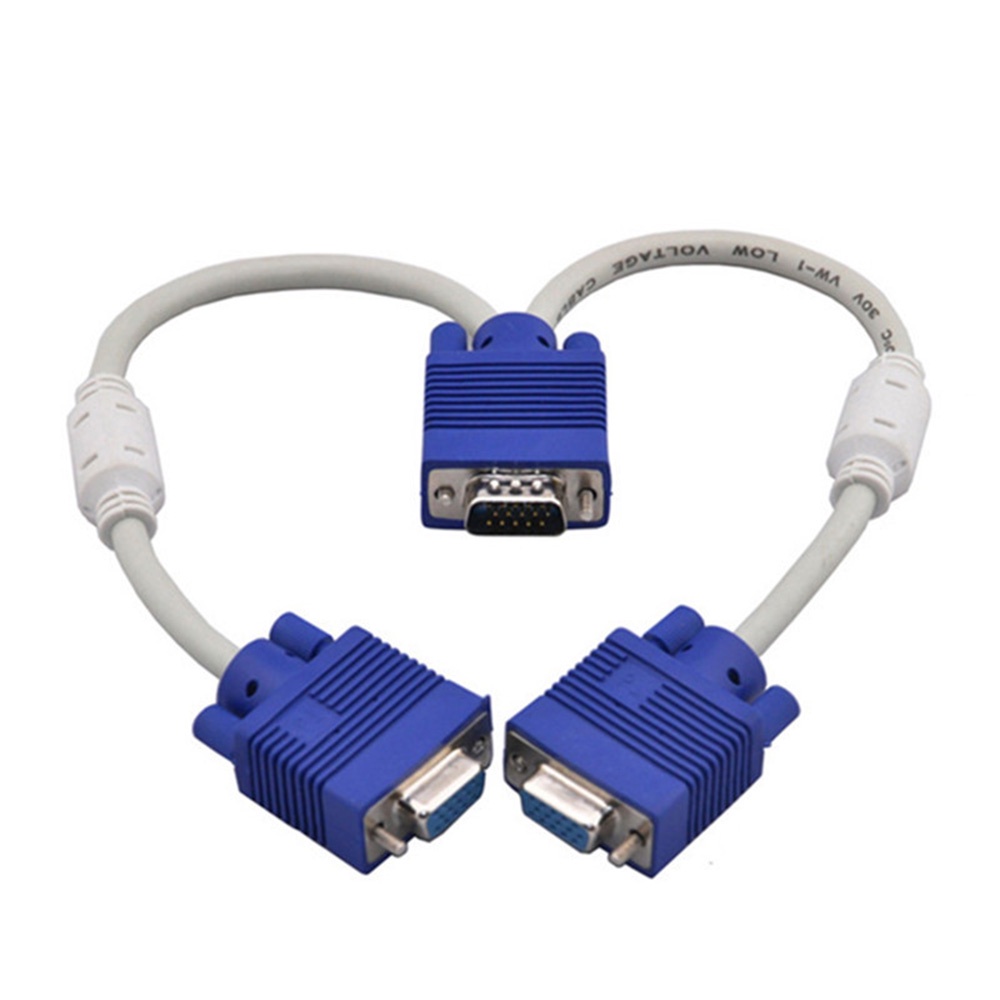 Cáp Chia Cổng Vga 1 Sang 2 Cho Tv Máy Tính | BigBuy360 - bigbuy360.vn