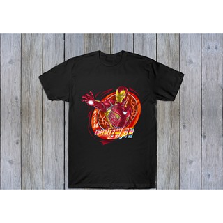 Áo thun đen iron man infinity war