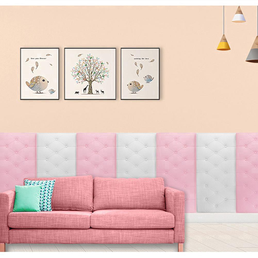 Miếng Dán Tường 3D 60x30cm Bằng Xốp Chống Va Chạm Không Thấm Nước