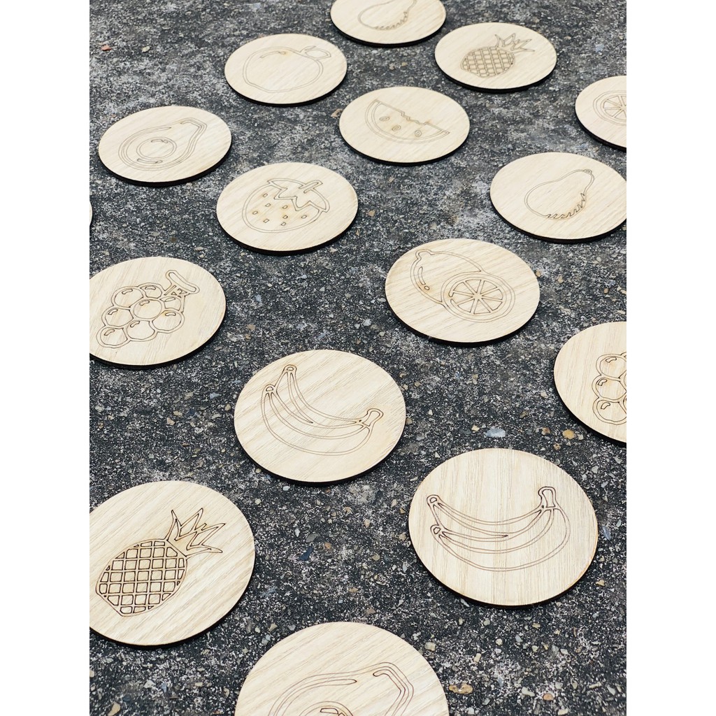 Bộ Đồ Chơi Lật Hình Luyện Trí Nhớ MemoryGame Bằng Gỗ Benrikids Giúp Bé Luyện Tư Duy Qua Hình Ảnh