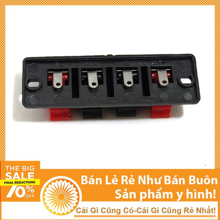 Trạm Kẹp Loa 4 Chân Loại Nhỏ 66mm x 21mm Giá Rẻ