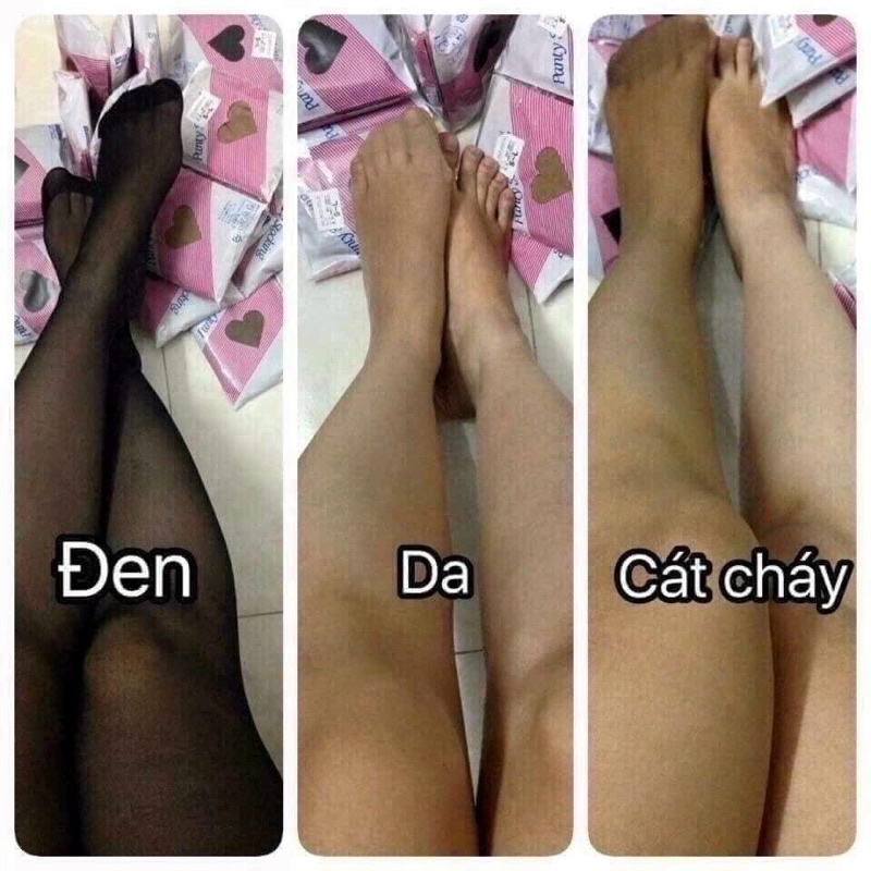 Sét 5 đôi - Quần tất Panty stocking siêu dai của Nhật Bản
