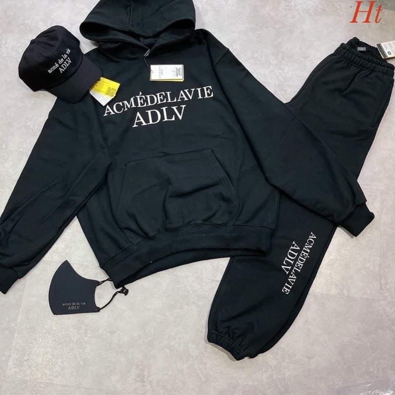 Bộ nỉ áo mũ Cotton ADL.V H2B