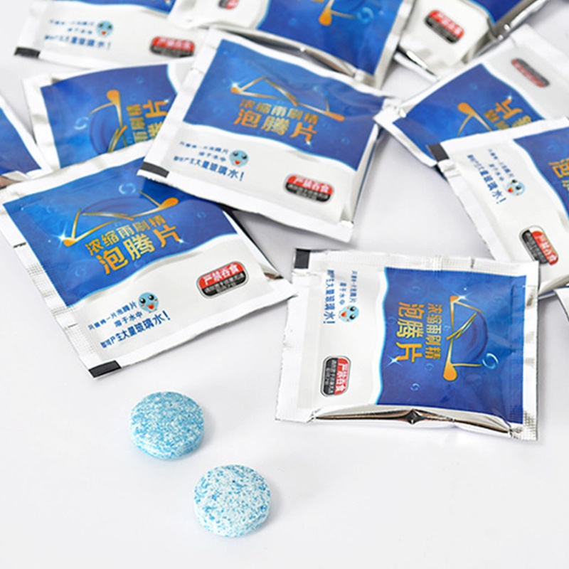 Set 10 Viên Sủi Vệ Sinh Kính Tiện Lợi