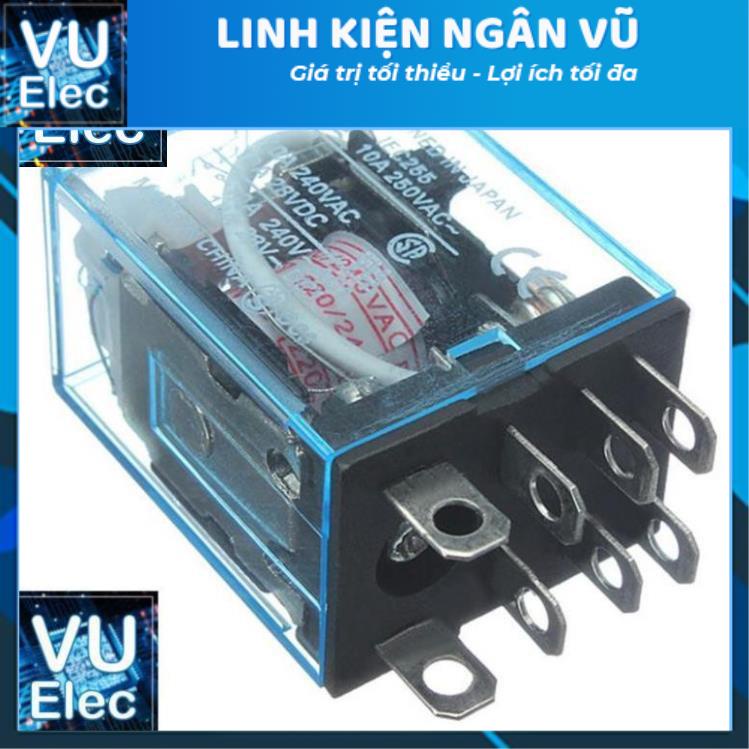 Rơ le (relay) trung gian omron HH54P/MY2-J 12V, 24V, 220V 8 chân-14 chân