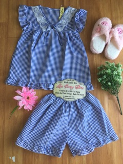 bộ caro kate lụa