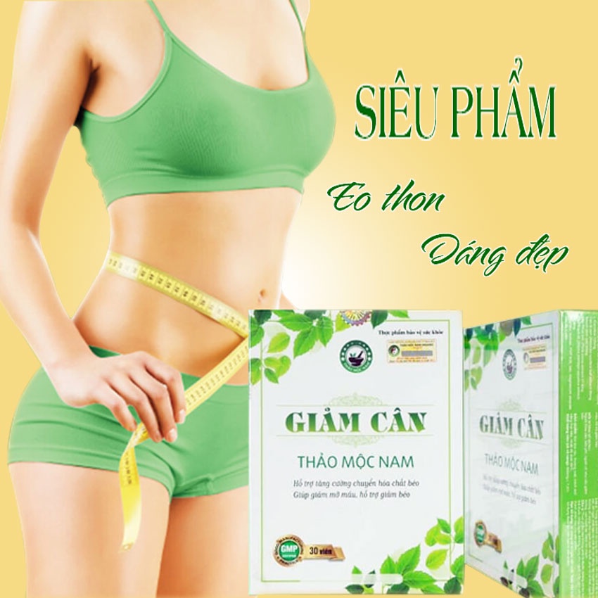 Cách Giảm Cân Hiệu Quả Cách Giảm Cân Nhanh Tại Nhà An Toàn Bằng Thảo Mộc Nam Organic [Hộp 30 Viên]