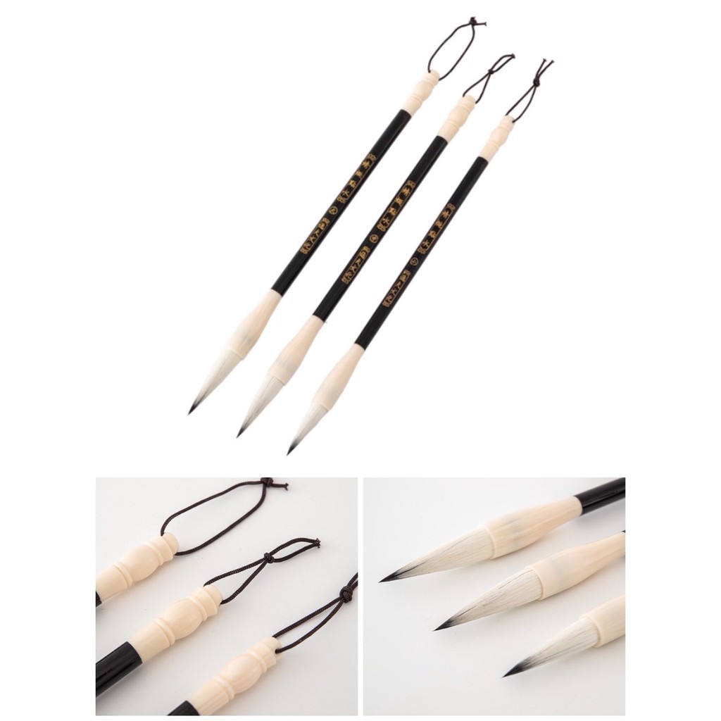 Cọ Trung: Tiểu hồng mao, Bạch Vân ,kiêm hào...