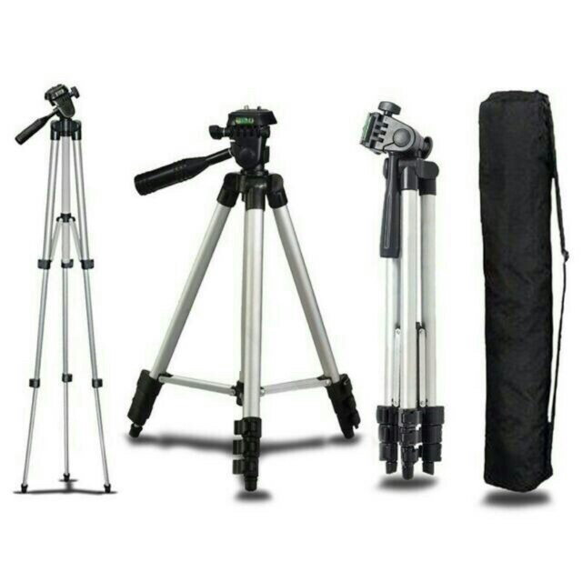 Gậy chụp hình, tripod 3 chân chụp hình máy ảnh điện thoại