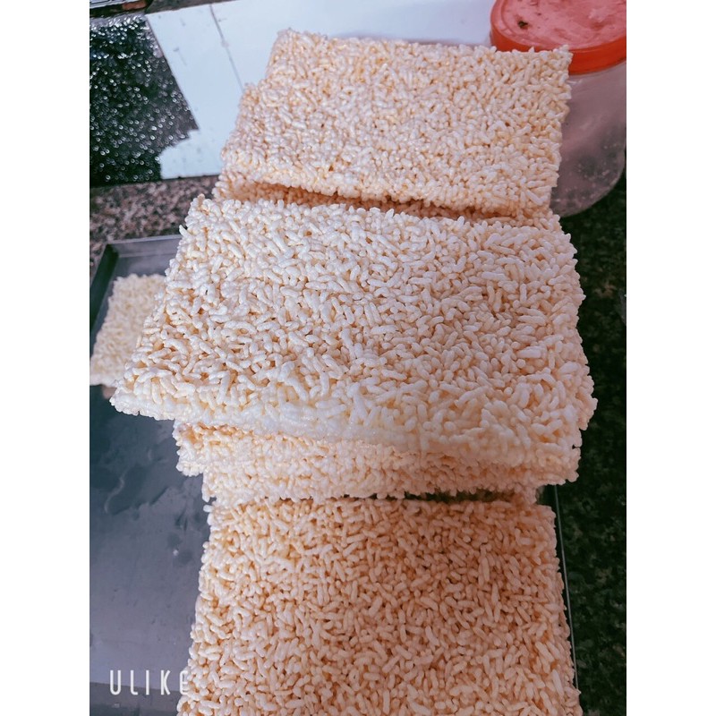 🍥 Cơm cháy nếp -  khô Ninh Bình - cơm cháy chưa chiên 1kg