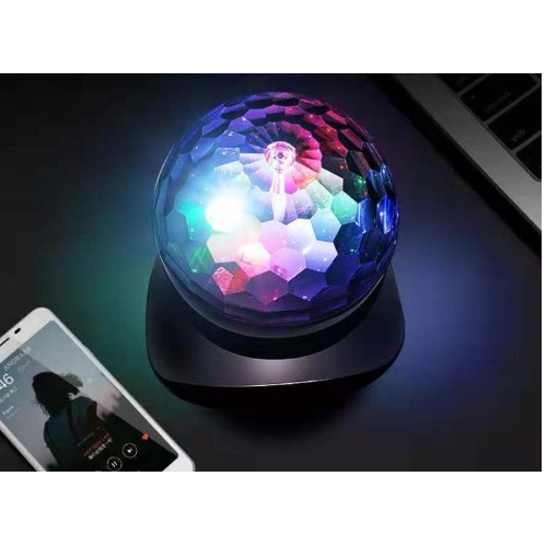 Loa bluetooth L-740 Loa đèn 7 sắc -  loa điện thoại chớp nháy đèn