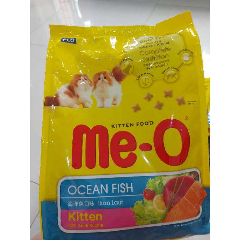 Thức ăn cho mèo con vị cá biển Me-O Kitten - 1.1 kg