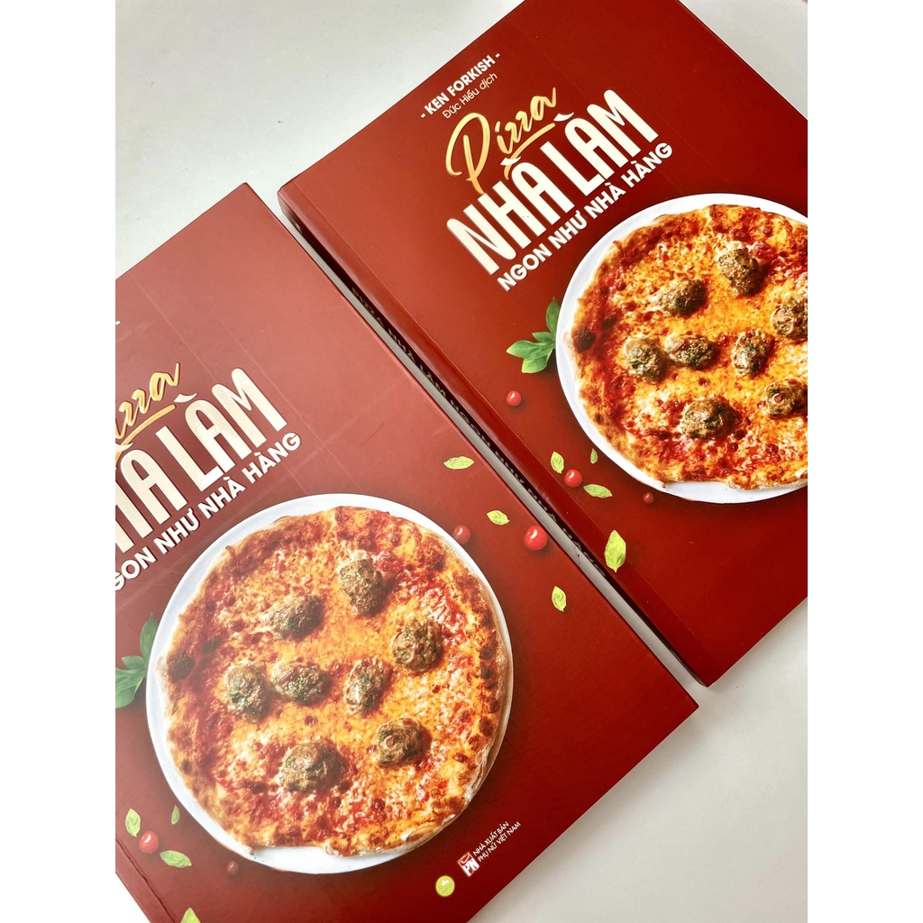 Sách - PIZZA NHÀ LÀM NGON NHƯ NHÀ HÀNG - AZVietNam