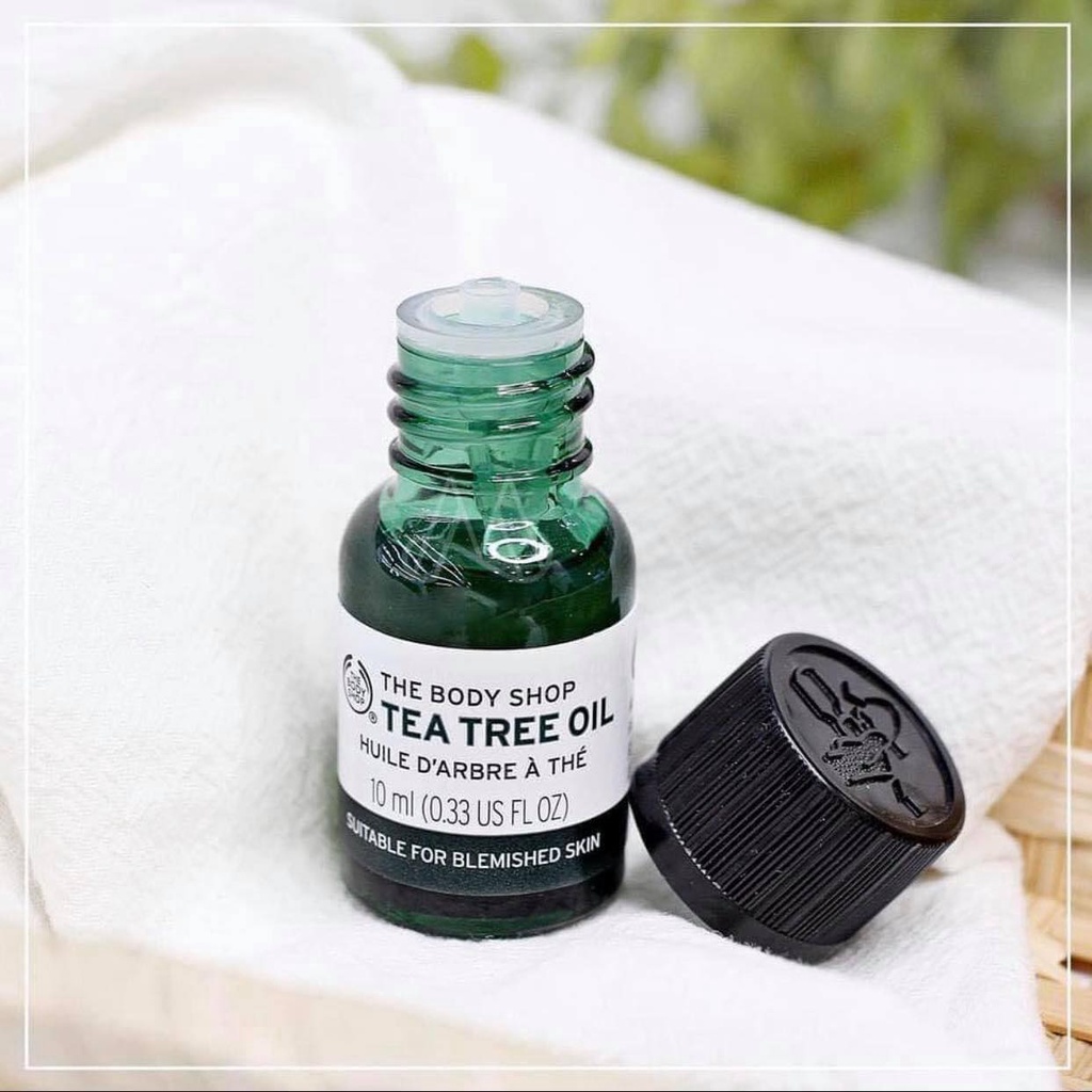 Tinh Dầu Tràm Trà Cho Da Mụn The Body Shop Tea Tree Oil 10ml