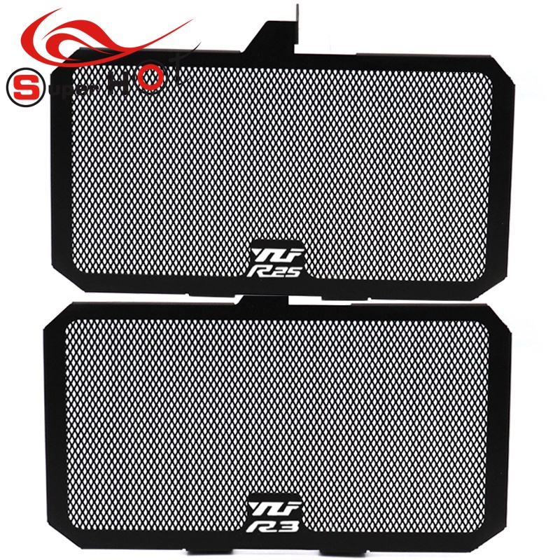 Vỏ lưới tản nhiệt bảo vệ bình nước cho xe Yamaha YZF R25 R3 15-20