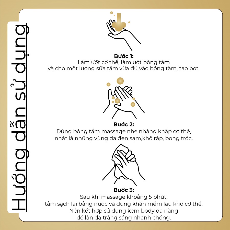 Tinh Chất Sữa Tắm Cánh Hoa Trắng Da Cao Cấp HAWON - 500ml