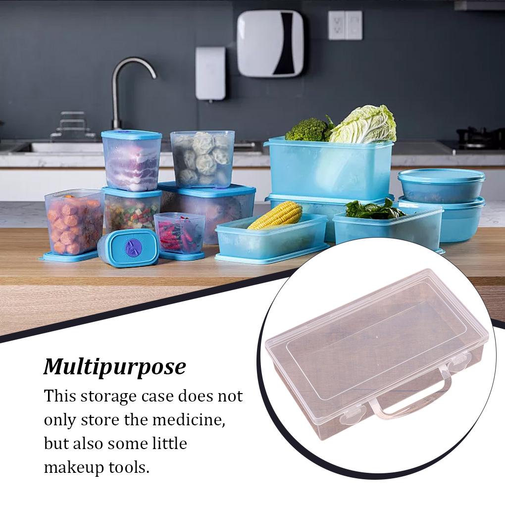 Hộp Đựng Dụng Cụ Y Tế Trong Suốt Có Tay Cầm Tiện Dụng