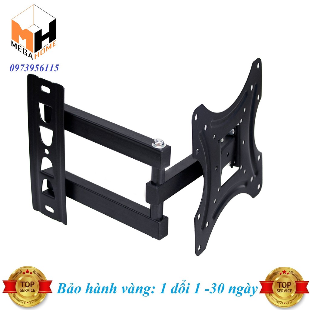 Giá treo tivi góc đa năng 14-55 inch kéo gập và xoay góc 180 độ hàng nhập khẩu