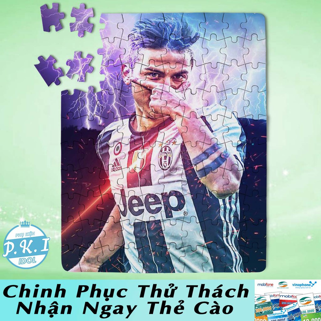 HÀNG XUẤT KHẨU - Đồ Chơi Ghép Hình Paulo Dybala Tặng Full Hộp QUÀ