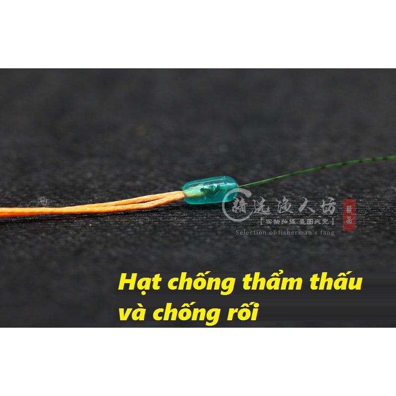 Dây Trục Câu Đài Buộc Sẵn Cao Cấp, cước câu cá  Dây Câu Cá Tàng Hình DC-8 - Sanami Fishing