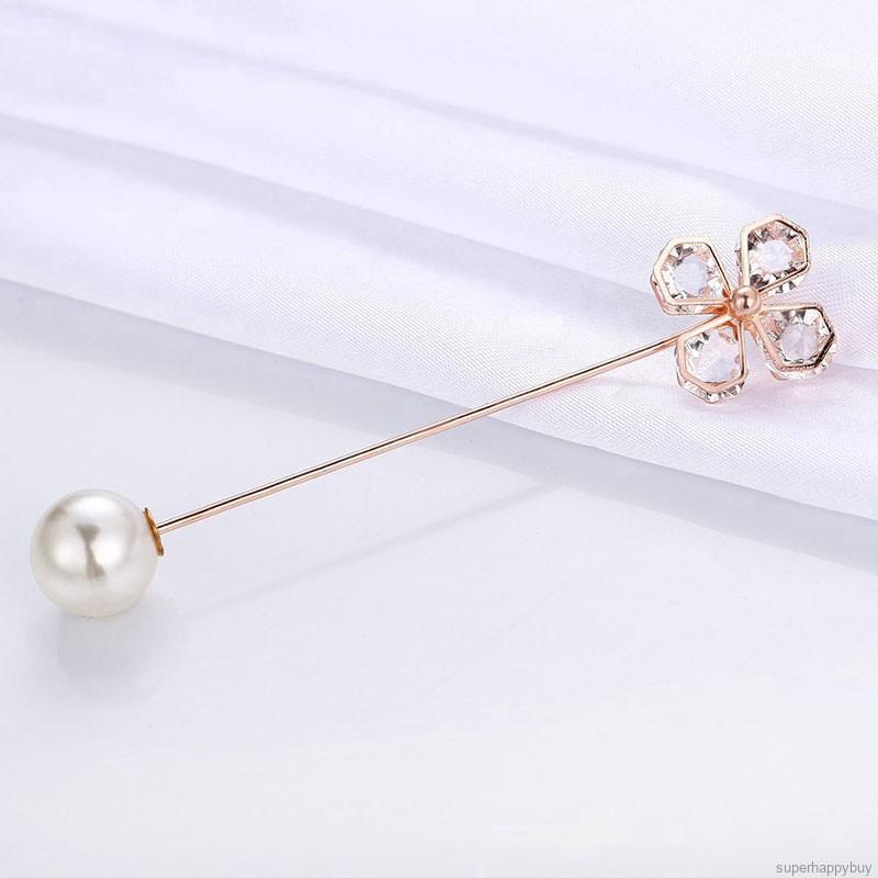 Trâm cài áo kiểu hình học được làm bằng hợp kim thời trang