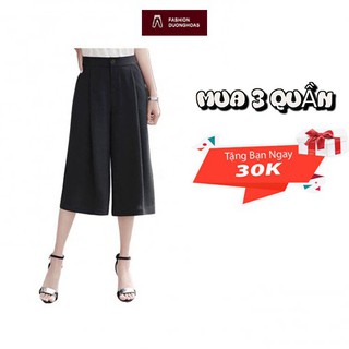 Quần Giả Váy Lửng Cao Cấp Chất Đũi Sớ Mát QGV505