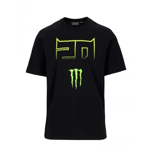 Áo T-shirt Man Fabio Quartararo Monster Energy Dual Collection - 20 Logo Monster