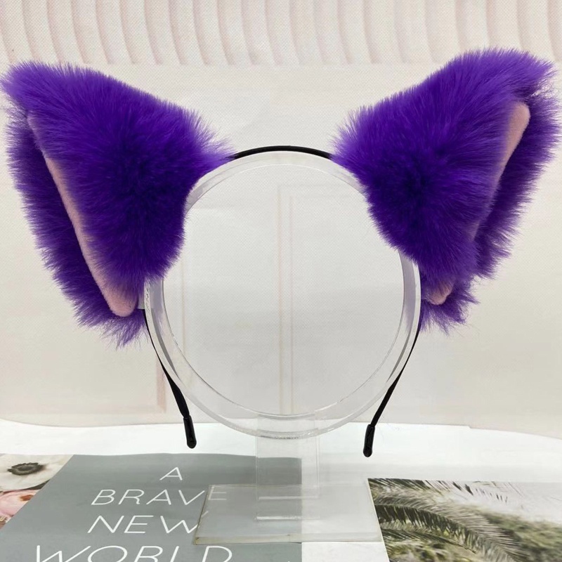 Băng Đô Cài Tóc Hình Tai Mèo Dễ Thương Cho Nữ