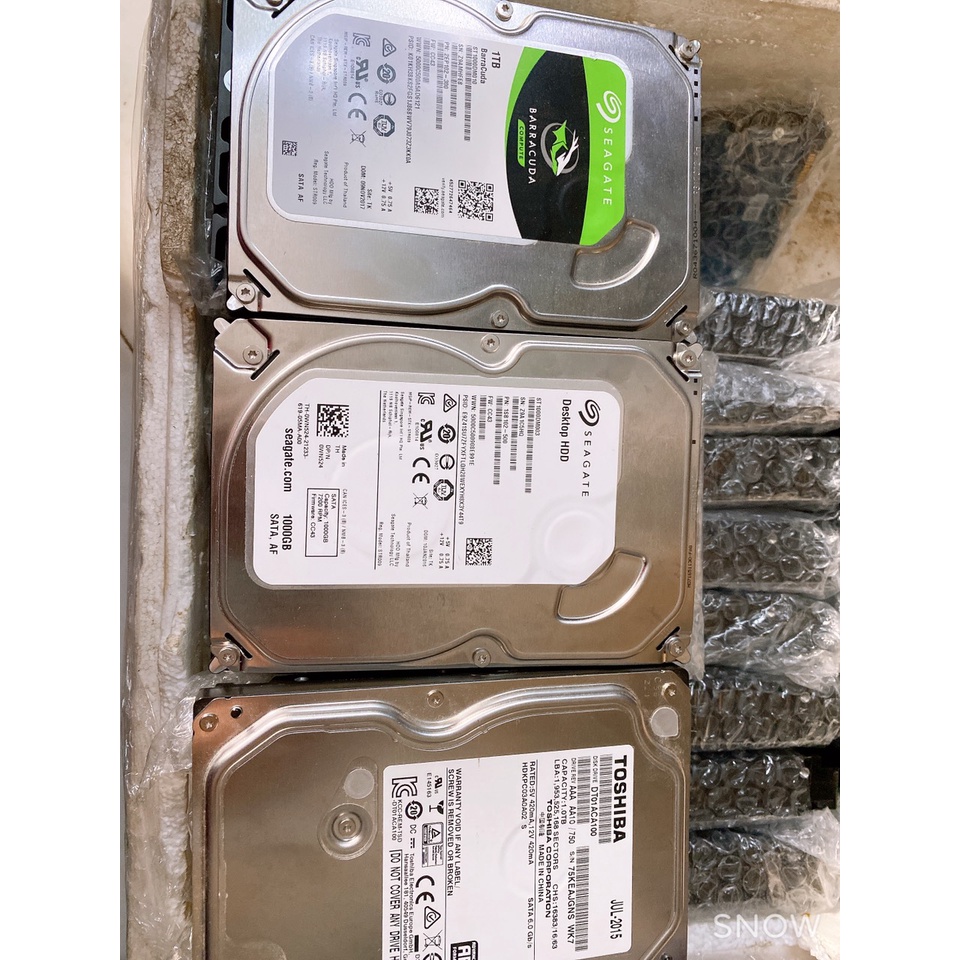 Ổ Cứng HDD 3.5"inch 7200rpm SATA3 6Gb/s Chất Lượng 250Gb / 500Gb/1TB/2TB