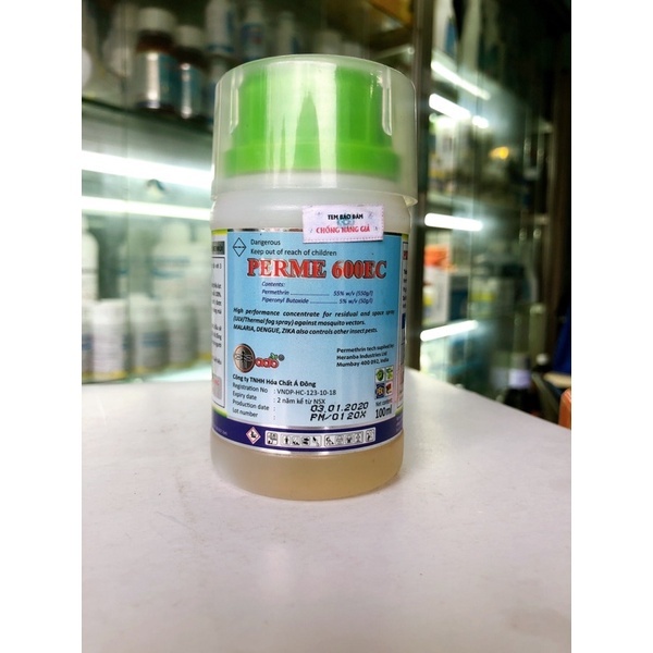 Thuốc muỗi PERME 600EC chai 100ml ''