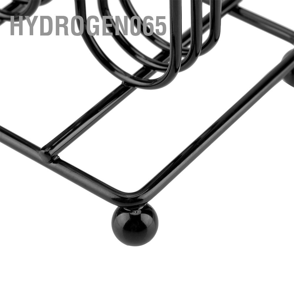 Giá đỡ đựng 42 viên nén pha cà phê bằng sắt mạ chrome màu đen