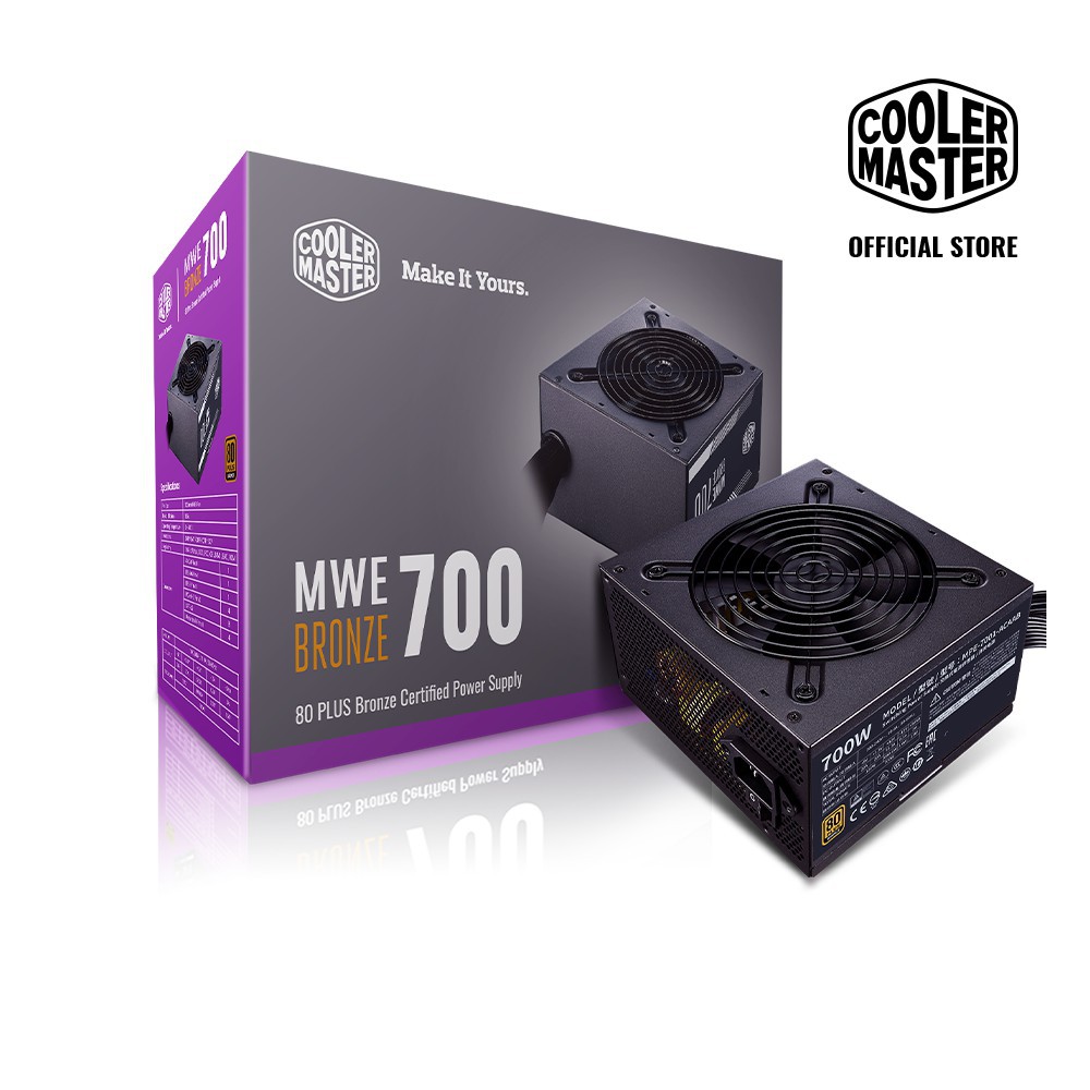 Nguồn Máy Tính Cooler Master MWE Bronze V2 700W - Bảo hành chính hãng 36 Tháng