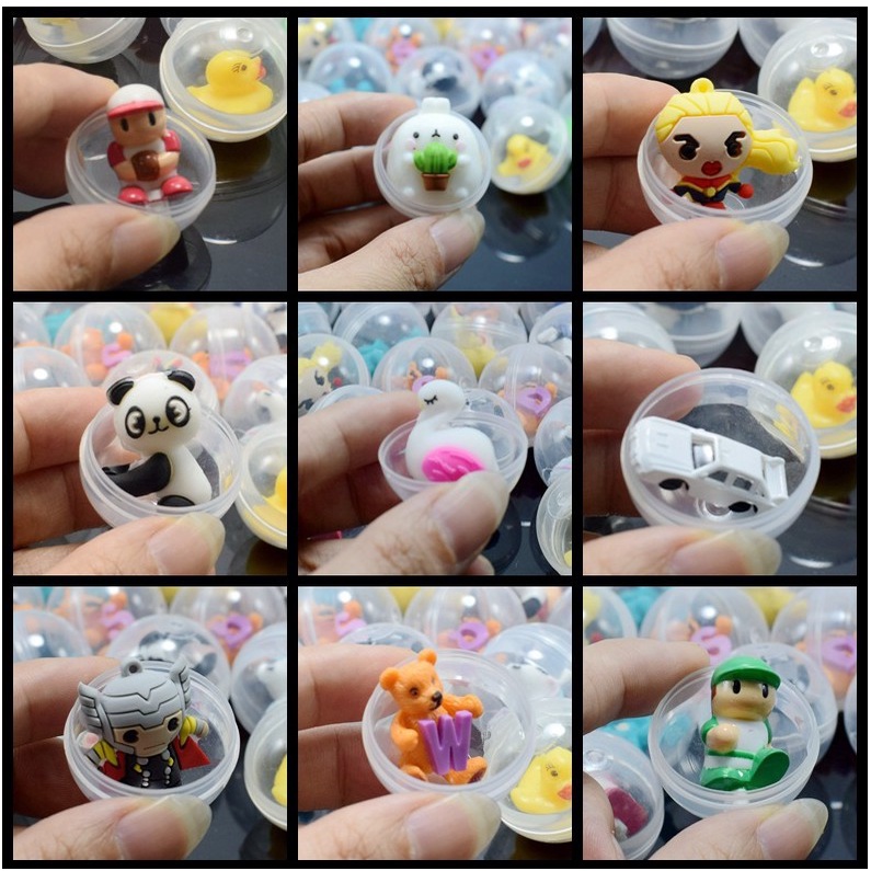 Bộ 5 Quả Bóng Đồ Chơi Trong Suốt 32MM Dành Cho Trẻ Em