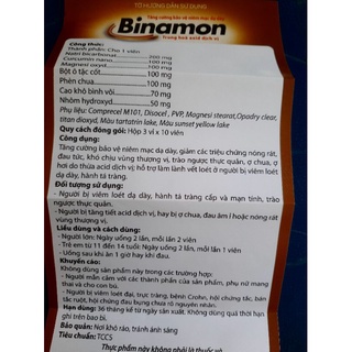 Viên nghệ dạ dày Binamon